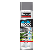 Revêtement d'étanchéité Aquablock spray 300 mL gris - RUBSON